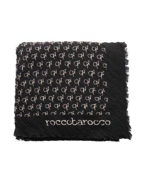 LOGO ALL OVER Foulard noir - &Eacute;charpes