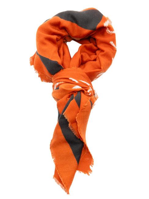 BICOLOR  Foulard Rouge noir - Écharpes