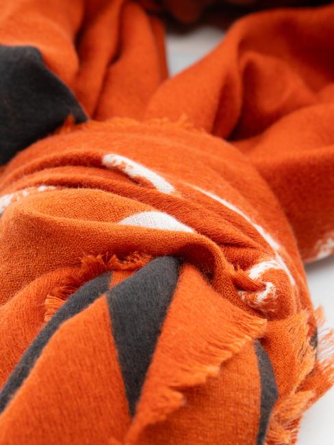 BICOLOR  Foulard Rouge noir - Écharpes