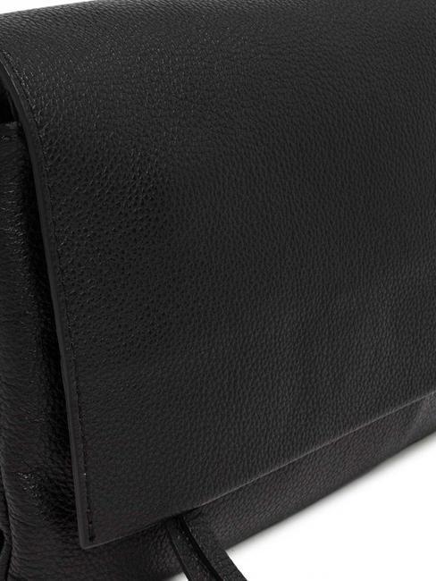 THREE Sac bandoulière, en cuir Noir - Sacs pour Femme