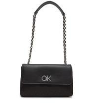 CALVIN KLEIN RE-LOCK  Sac porté épaule/croisé logo intégral - Sacs pour Femme - 3
