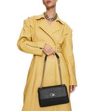 CALVIN KLEIN RE-LOCK  Sac porté épaule/croisé logo intégral - Sacs pour Femme - 6