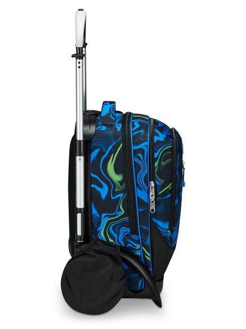 TYRE MULTI-SHADE Sac &agrave; dos trolley 3 en 1, amovible Noir - Sacs &agrave; dos &agrave; roulettes