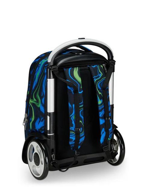 TYRE MULTI-SHADE Sac &agrave; dos trolley 3 en 1, amovible Noir - Sacs &agrave; dos &agrave; roulettes