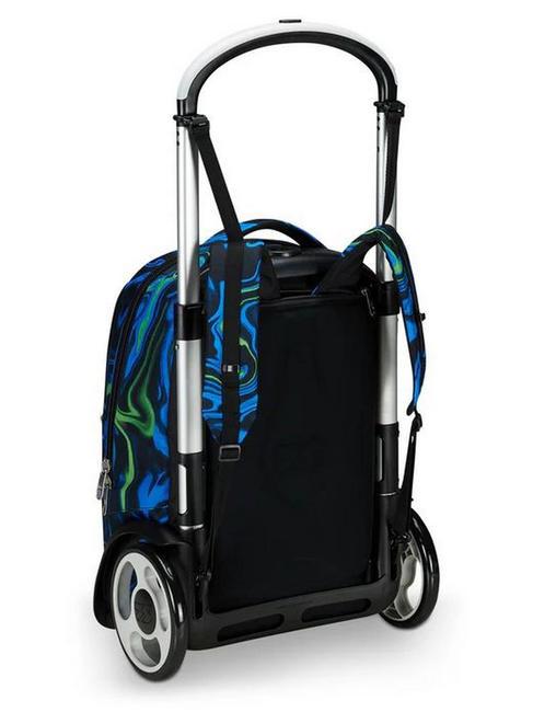 TYRE MULTI-SHADE Sac &agrave; dos trolley 3 en 1, amovible Noir - Sacs &agrave; dos &agrave; roulettes
