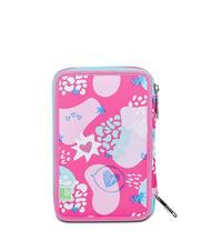 SJGANG PINKFUR GIRL Trousse avec trousse scolaire compl&egrave;te bleu &eacute;clat - &Eacute;tuis et Accessoires - 6
