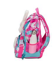SJGANG PINKFUR GIRL Sac à dos double bleu éclat - Sacs à dos pour l'École & les Loisirs - 3