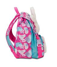 SJGANG PINKFUR GIRL Sac à dos double bleu éclat - Sacs à dos pour l'École & les Loisirs - 4