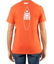 BIKKEMBERGS ICON SURF T-shirt en cotton orangecom - T-shirt - 2