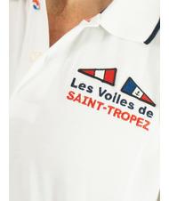 NORTH SAILS SAINT-TROPEZ Polo à manches courtes en coton blanc - chemise polo - 3