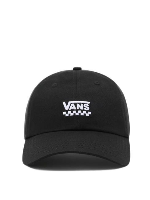 COURT  Chapeau avec visière damier noir - Bonnets