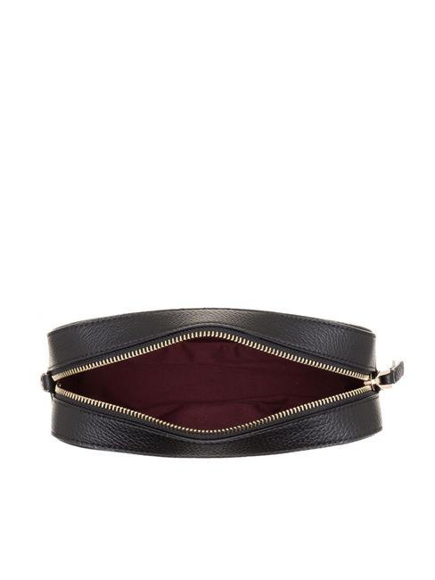 TEBE Petit sac en cuir texturé Noir - Sacs pour Femme