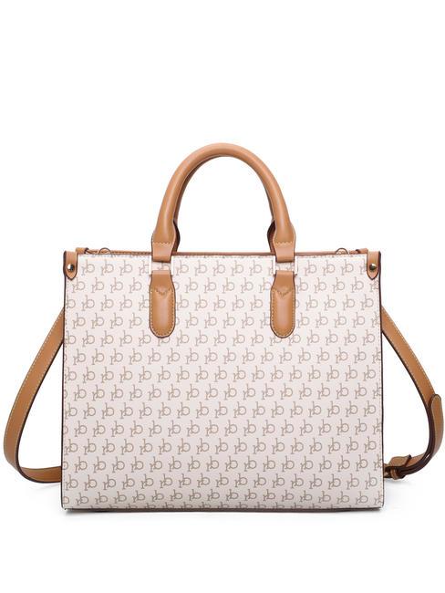 MONOGRAM Logo Sac à main, avec bandoulière blanc - Sacs pour Femme