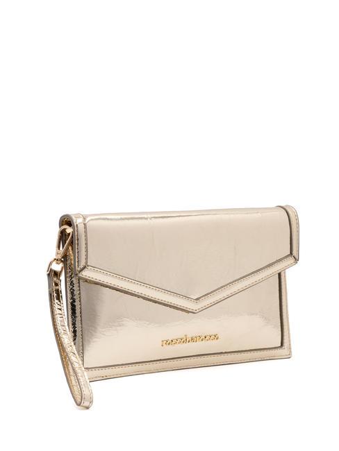 MAIL LEOPARD  Pochette &agrave; main, avec bandouli&egrave;re or - Sacs pour Femme