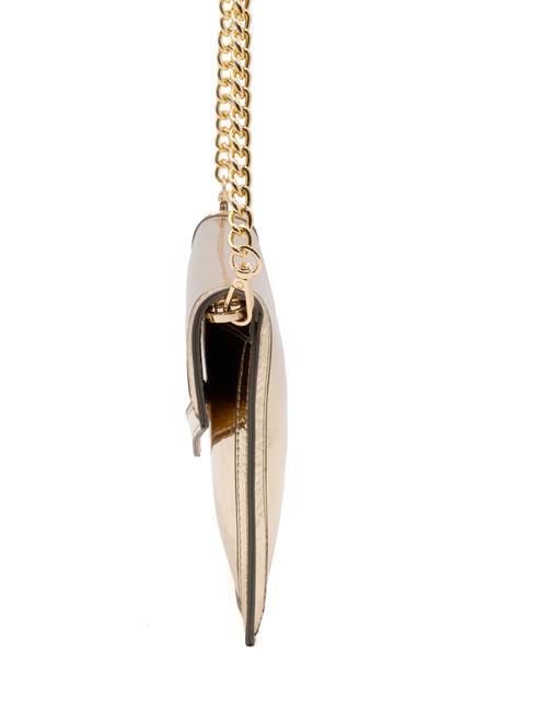 MAIL LEOPARD  Pochette &agrave; main, avec bandouli&egrave;re or - Sacs pour Femme