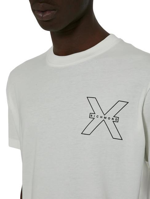 RACHED T-shirt en cotton blanc - T-shirt