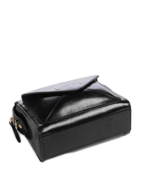 FRIDA Mini sac bandoulière, en cuir black Gold - Sacs pour Femme