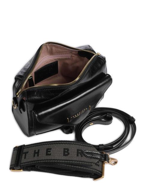 FRIDA Mini sac bandoulière, en cuir black Gold - Sacs pour Femme