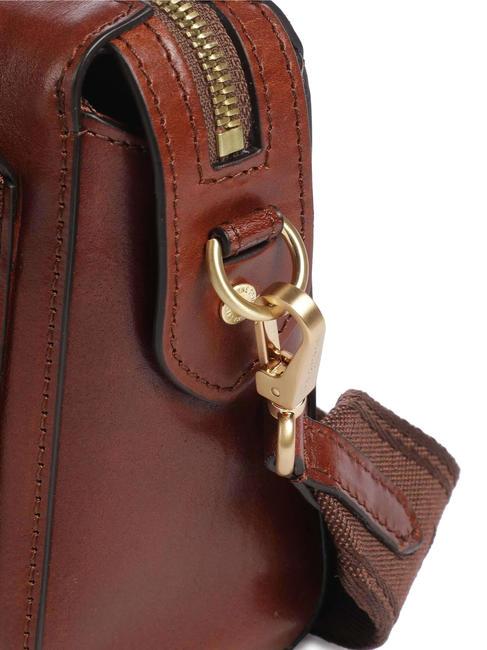 FRIDA Mini sac bandoulière, en cuir MARRON - Sacs pour Femme