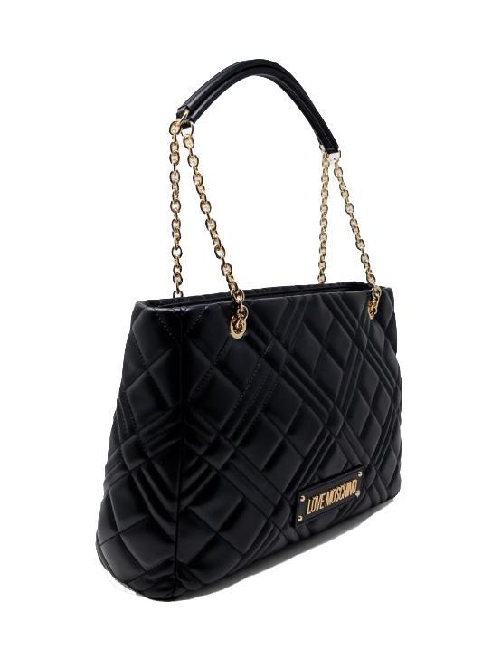 Love Moschino Quilted Sac D epaule Noir Achetez A Prix Outlet