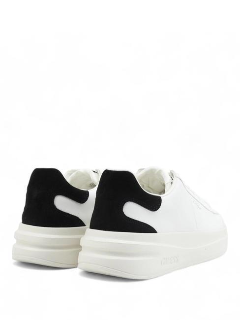 ELBINA Baskets BLANC / NOIR - Chaussures Femme
