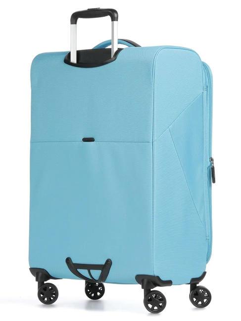 LITEBEAM Grand chariot extensible océan bleu - Valises Semi-rigides