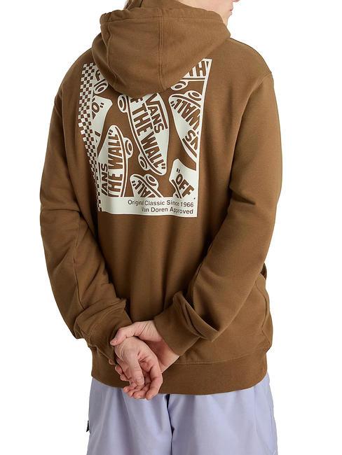 VD BOX PO Sweatshirt à capuche Liqueur de café - Pulls molletonnés