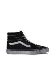 VANS UA SK8-HI Baskets en cuir stressé noir/blanc - Chaussures unisexe - 2