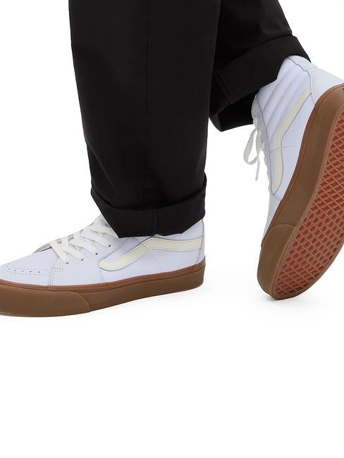 UA SK8-HI VR3 Baskets montantes en cuir Guimauve - Chaussures unisexe