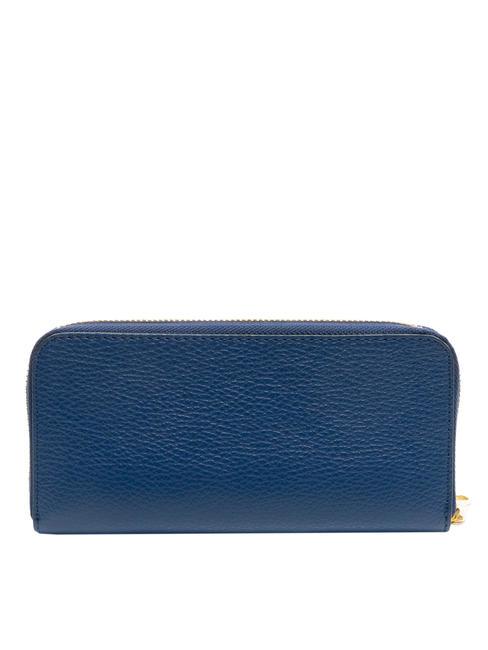 FIORDALISO  Portefeuille en cuir zippé jeans - Portefeuilles Femme