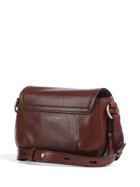 FEDERICA  Mini sac bandoulière, en cuir MARRON - Valises Rigides