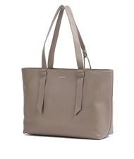 COCCINELLE MALORY  Cabas épaule, en cuir taupe chaud - Sacs pour Femme - 2