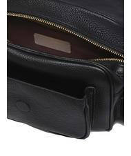 COCCINELLE CAMPUS Mini sac bandoulière, en cuir Noir - Sacs pour Femme - 3