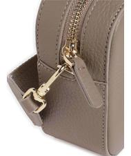 COCCINELLE TEBE Sac &agrave; bandouli&egrave;re en cuir textur&eacute; taupe chaud 2 - Sacs pour Femme - 3