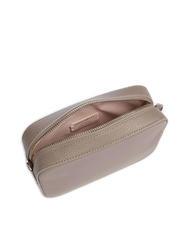 COCCINELLE TEBE Sac &agrave; bandouli&egrave;re en cuir textur&eacute; taupe chaud 2 - Sacs pour Femme - 4