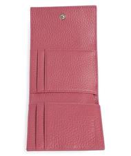 COCCINELLE METALLIC SOFT Portefeuille en cuir grain&eacute; bois de rose - Portefeuilles Femme - 2