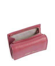 COCCINELLE METALLIC SOFT Portefeuille en cuir grain&eacute; bois de rose - Portefeuilles Femme - 3