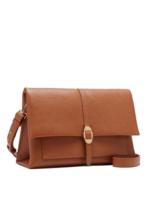 DORIAN Sac bandouli&egrave;re en cuir martel&eacute; CUIR - Sacs pour Femme