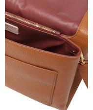 COCCINELLE DORIAN Sac bandouli&egrave;re en cuir martel&eacute; CUIR - Sacs pour Femme - 3