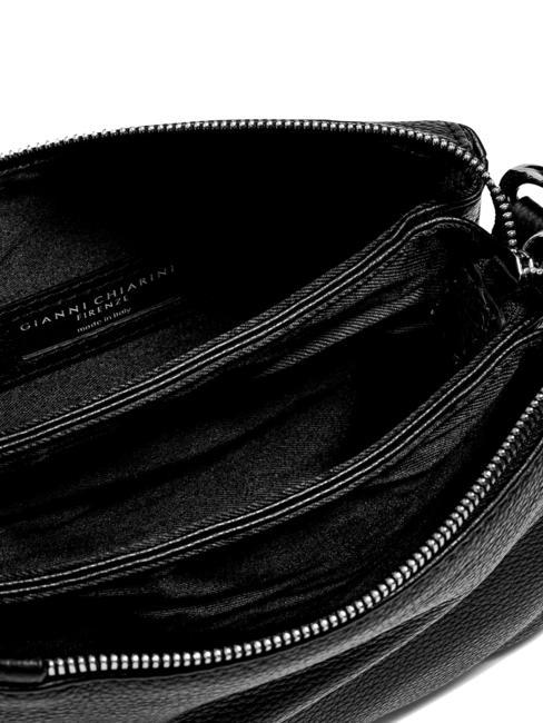 THREE  Mini sac bandoulière, en cuir Noir - Sacs pour Femme