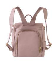LESAC LILLA  Sac &agrave; dos en cuir rose mill&eacute;naire - Sacs pour Femme - 3