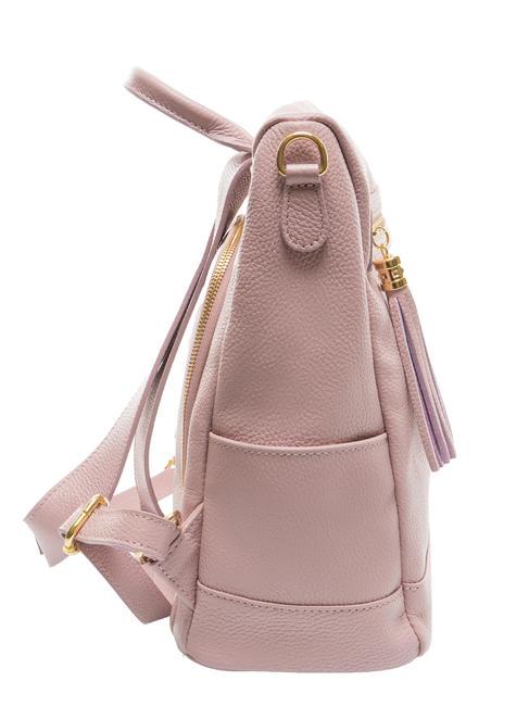LILLA  Sac &agrave; dos en cuir rose mill&eacute;naire - Sacs pour Femme