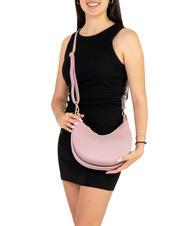 LESAC TULIPANO Sac bandoulière, avec bandoulière, en cuir rose millénaire - Sacs pour Femme - 4