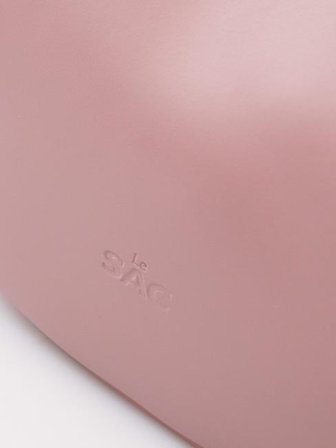 TULIPANO Sac bandoulière, avec bandoulière, en cuir rose millénaire - Sacs pour Femme