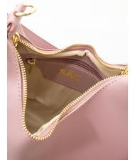 LESAC TULIPANO Sac bandoulière, avec bandoulière, en cuir rose millénaire - Sacs pour Femme - 7