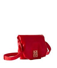 BORBONESE COUCH SMALL Sac bandoulière, en cuir cerise - Sacs pour Femme - 2