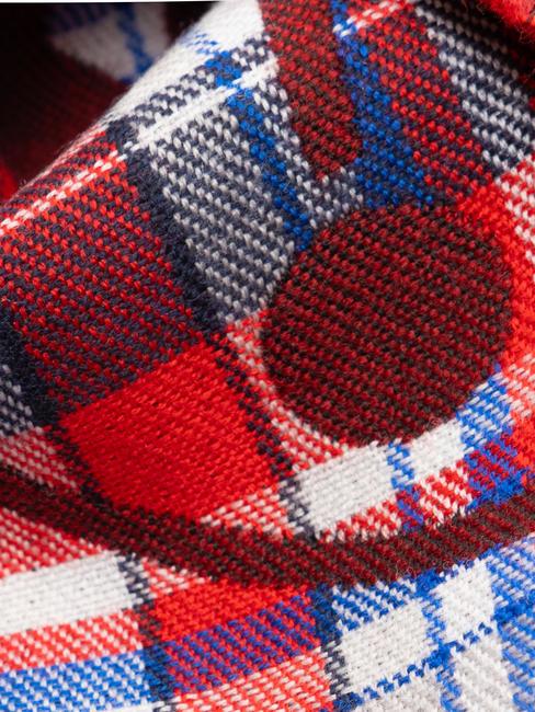 MILANO Écharpe en laine Bourgogne - Écharpes