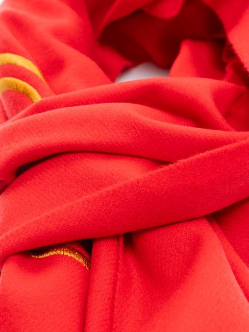 BEAR Écharpe en laine rouge - Écharpes