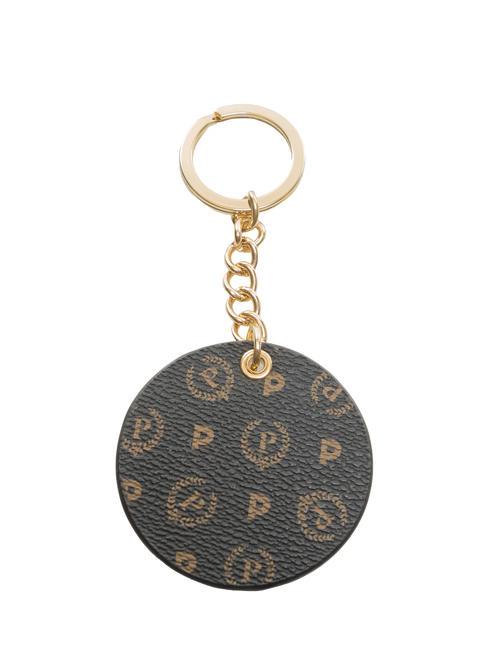 HERITAGE  Porte-cl&eacute;s fleur laque noire - Porte-cl&eacute;s