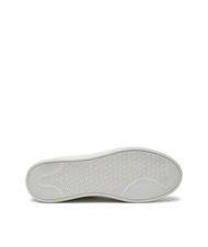 TOMMY HILFIGER LUX HARDWARE COURT  Baskets en cuir blanc antique - Chaussures Femme - 5